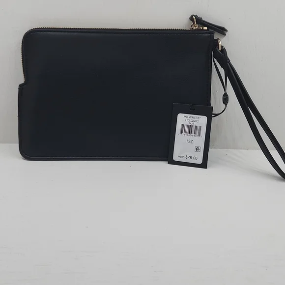 DKNY Black Quilted Clutch - Picture 3 of 11